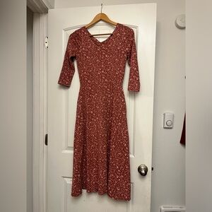 Floral Dress - Organic Cotton